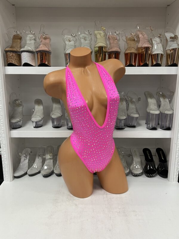 Nova Solid Rhinestone Romper - Image 28