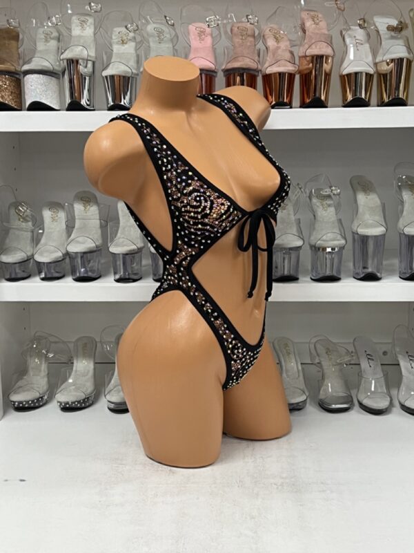 Angel Solid Rhinestone Romper - Image 54