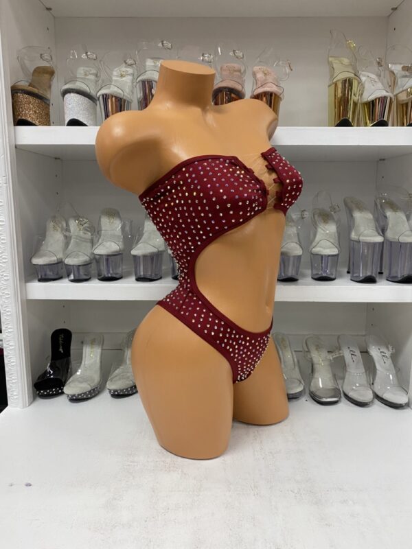 Daisy Solid Rhinestone Romper - Image 54