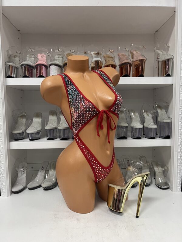 Angel Solid Rhinestone Romper - Image 48