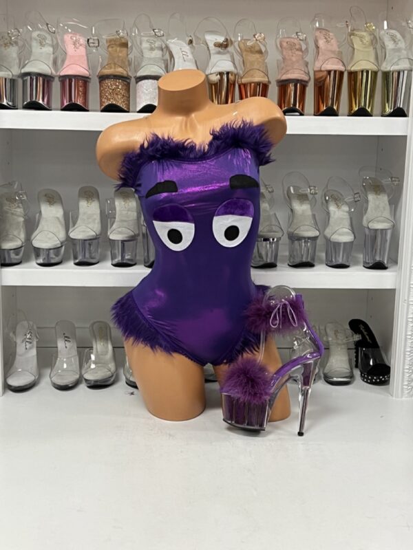 Purple Milkshake Monster Halloween Costume - Image 2