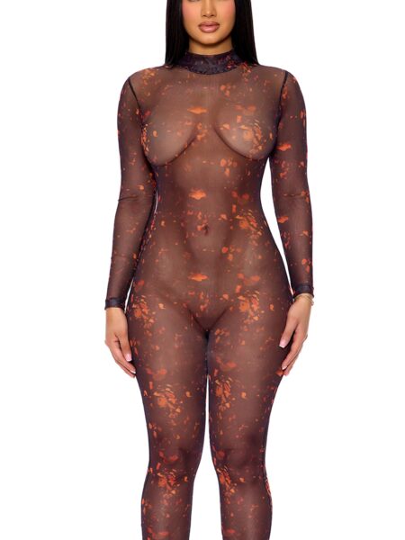 Mesh Lava Jumpsuit