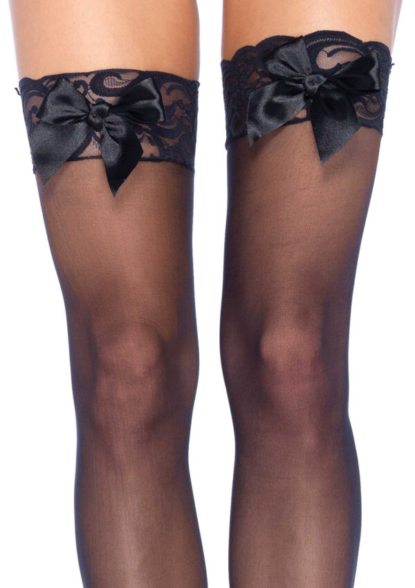 Bunny Sheer Thigh Highs - Image 2