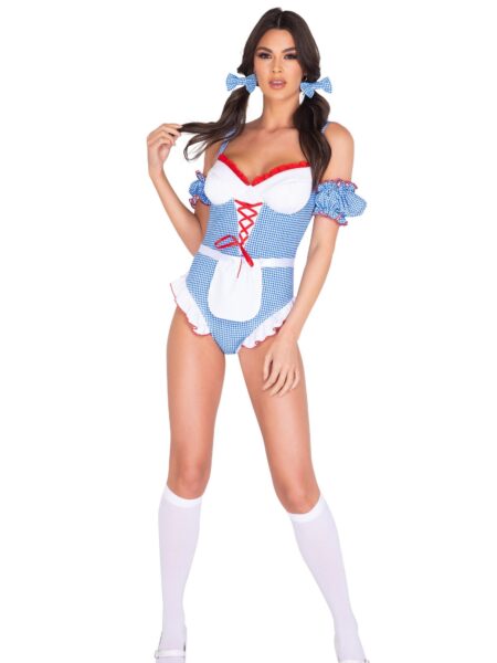 Gingham Kansas Girl Costume