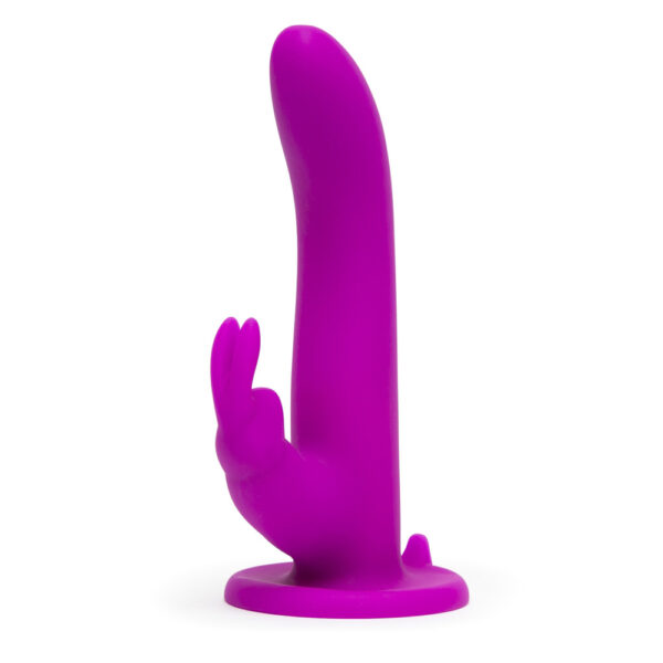 Happy Rabbit Vibrating Strap On Harness Set Purple - Image 3