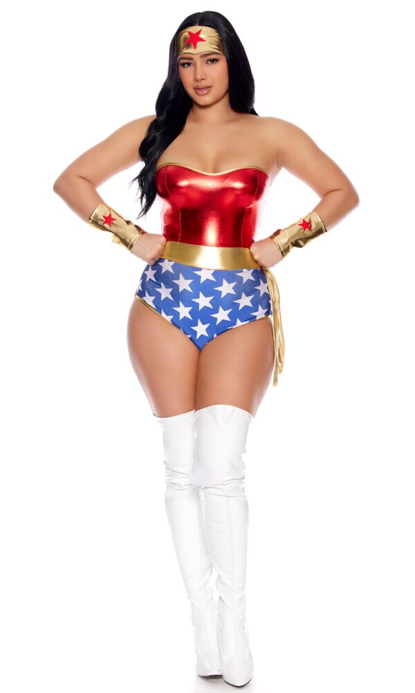 Super Seductress Sexy Superhero Costume - Image 5
