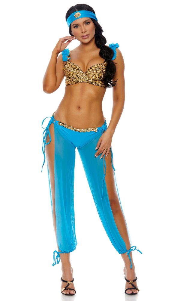 Jazzy Jezebel Sexy Princess Costume - Image 3