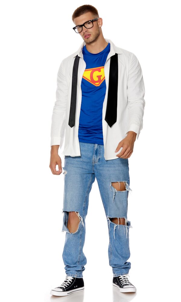 Feelin Super Men's Comic Book Character - Image 3