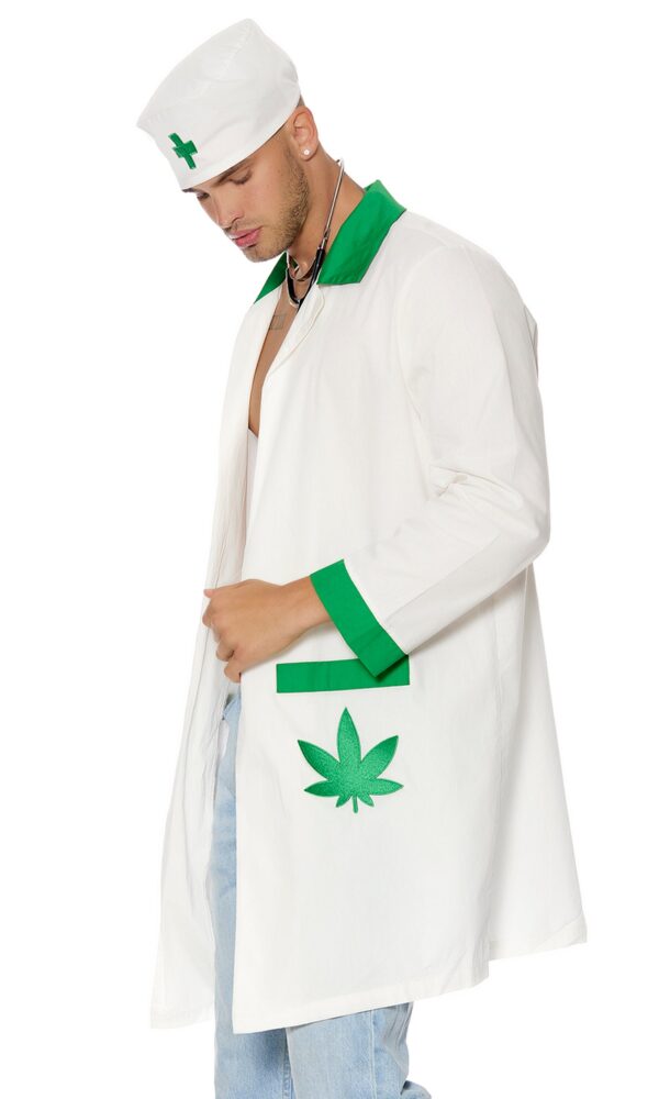 Dr. Bud Stoner Men's Doctor Costume - Image 2