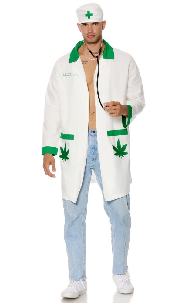 Dr. Bud Stoner Men's Doctor Costume - Image 3