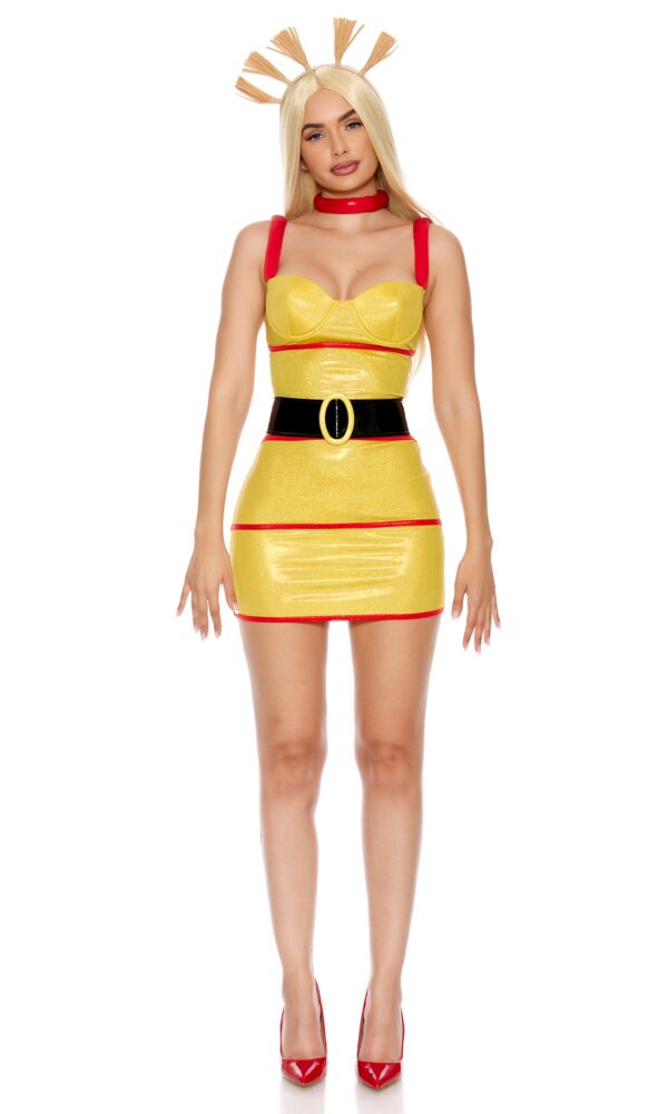Sassy Cynth Sexy TV Cartoon Character Costume - Image 3