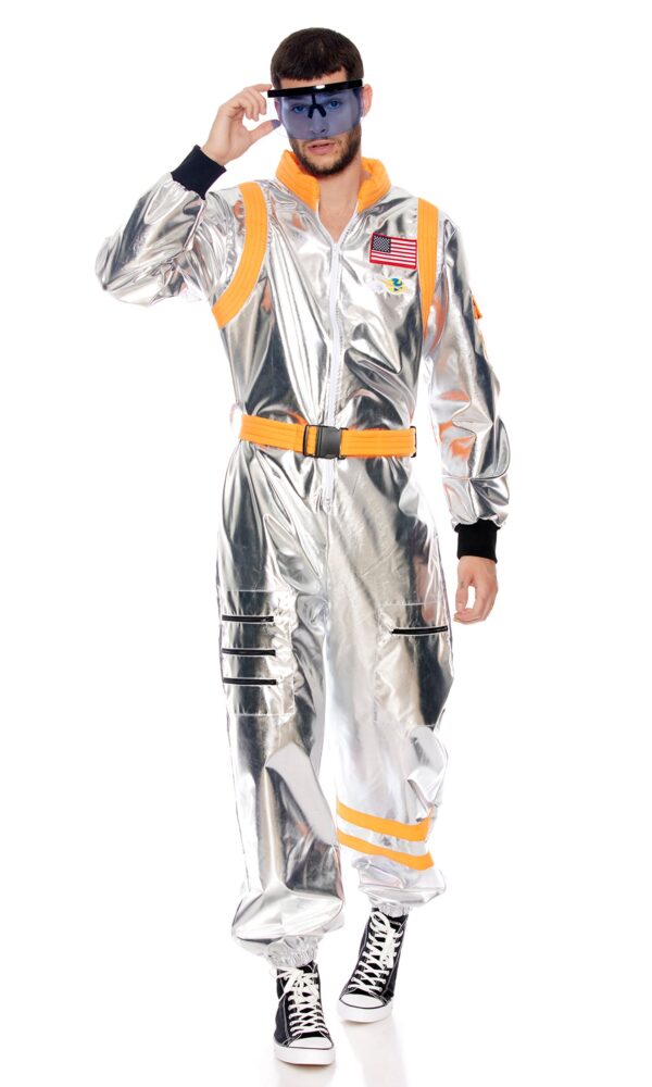 Moon Landing Men's Astronaut Costume - Image 4