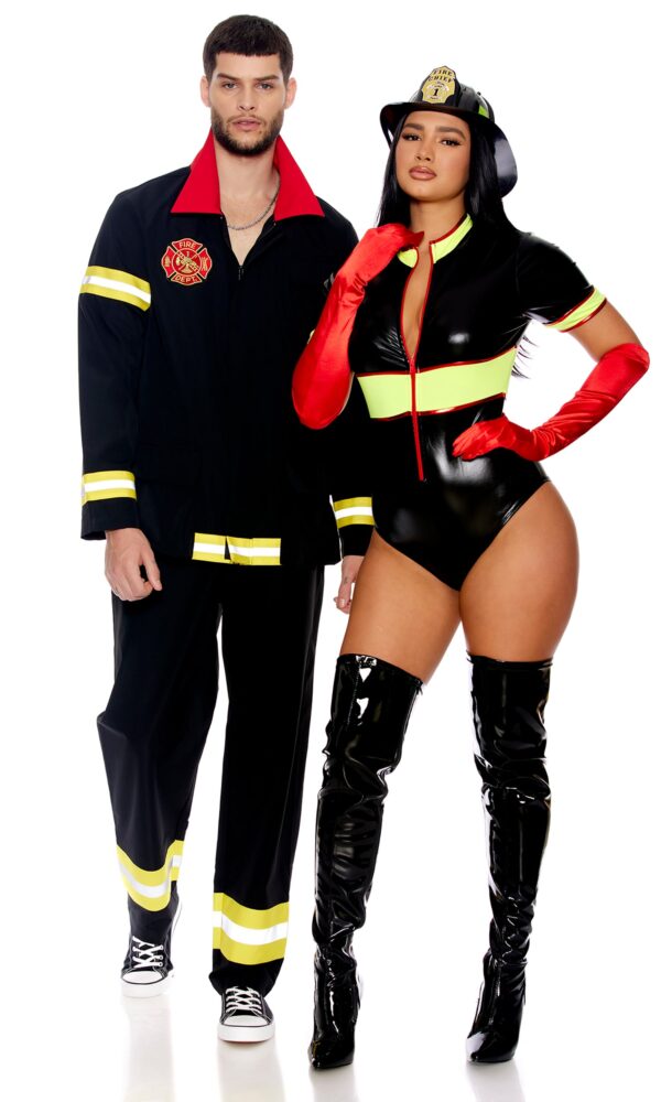 Where's The Fire Men's Firefighter Costume - Image 4