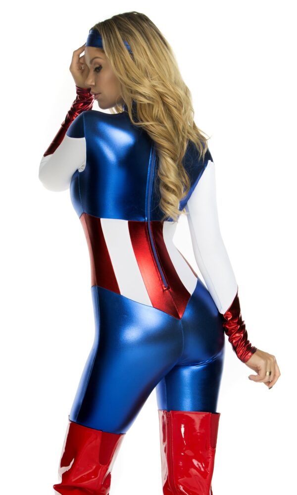 Astonishing Allegiance Sexy Hero Costume - Image 2
