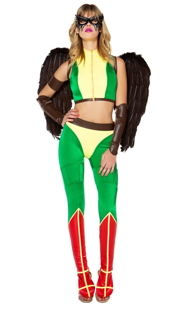 Fly High Sexy Comic Hero Costume - Image 3