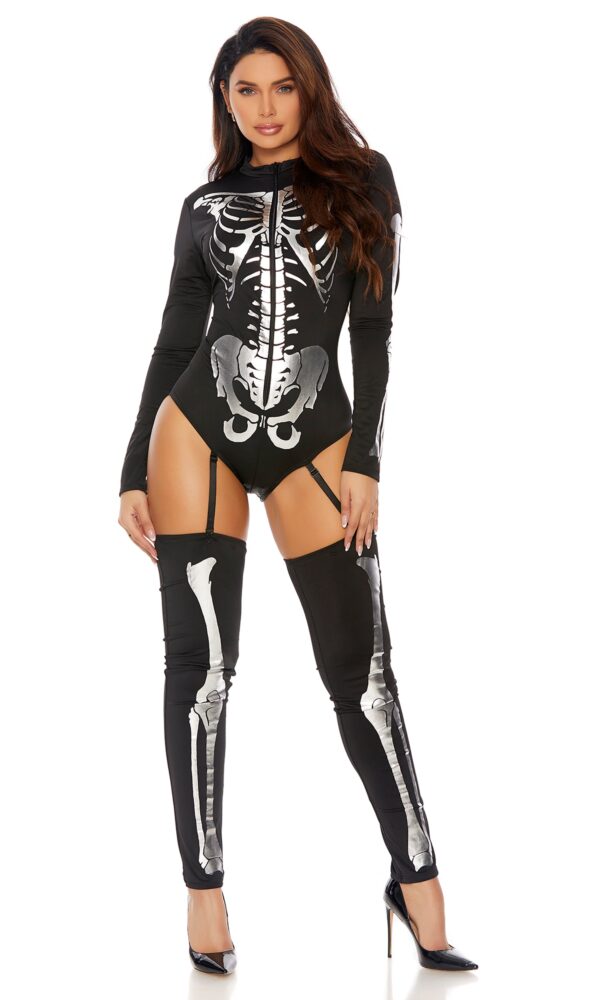 Pick A Bone Sexy Skeleton Costume - Image 3