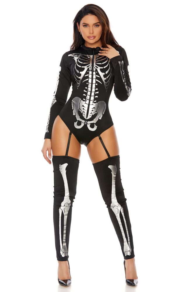 Pick A Bone Sexy Skeleton Costume - Image 4