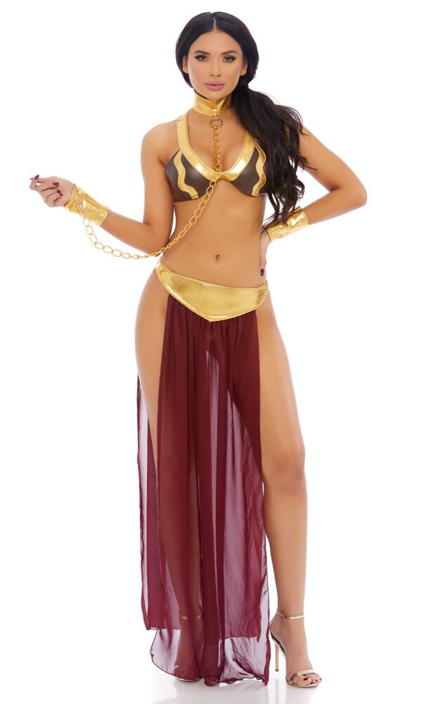 Slave For You Sexy Galaxy Movie Character Costume - Image 3