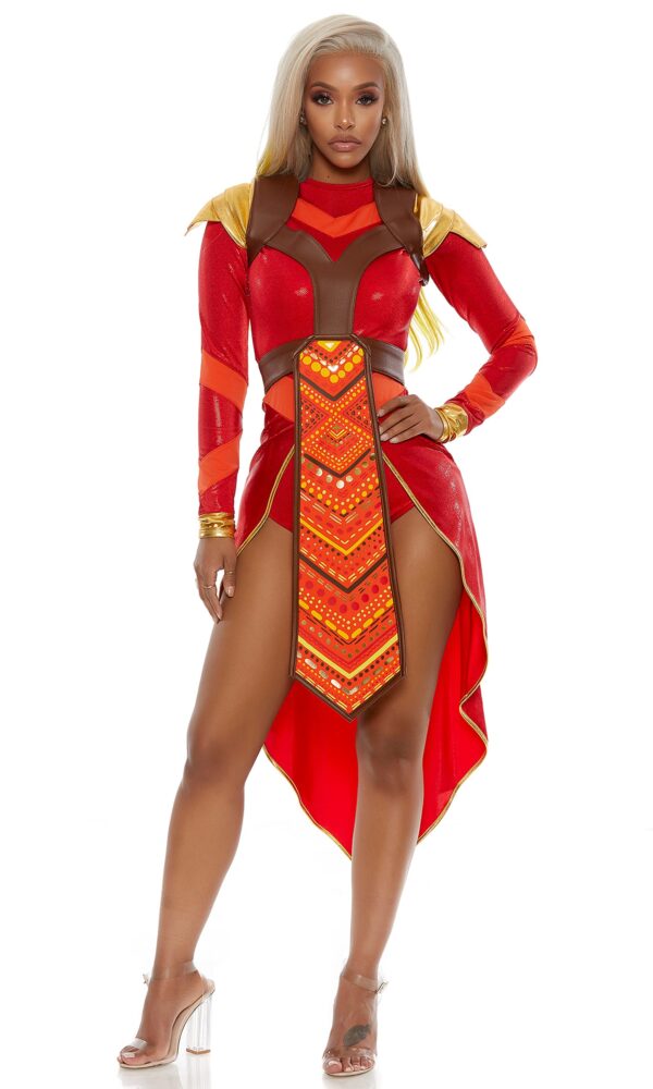 Warrior Forever Epic Warrior Sexy Comic Book Character Costume - Image 3