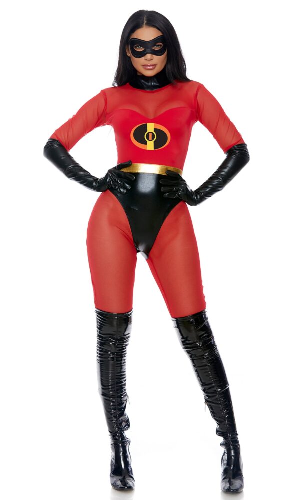 Super Suit Sexy Superhero Costume - Image 3