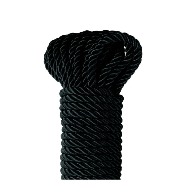 Fetish Fantasy Series Deluxe Silk Rope Black - Image 2