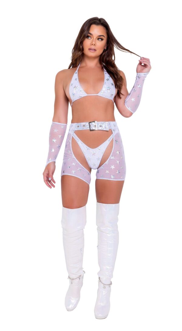 Stars Bikini Tie-Top - Image 3