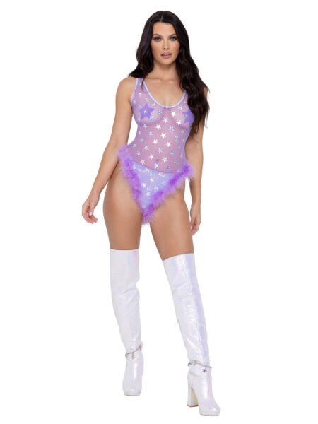 Sheer Stars Romper