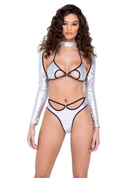 Ring Hologram Thong Back Bottom