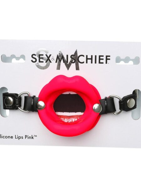 S&M Silicone Lips Red