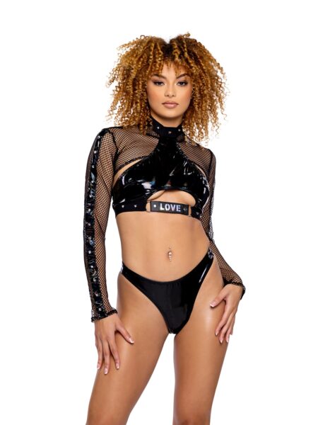 6501 - Unisex Fishnet Shrug