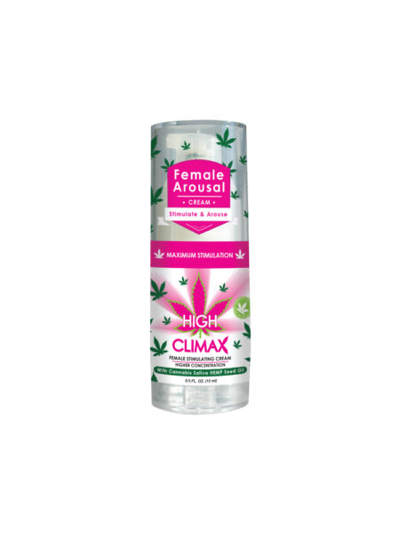 High Climax Female Stimulant With Hemp Seed Oil .5 oz.