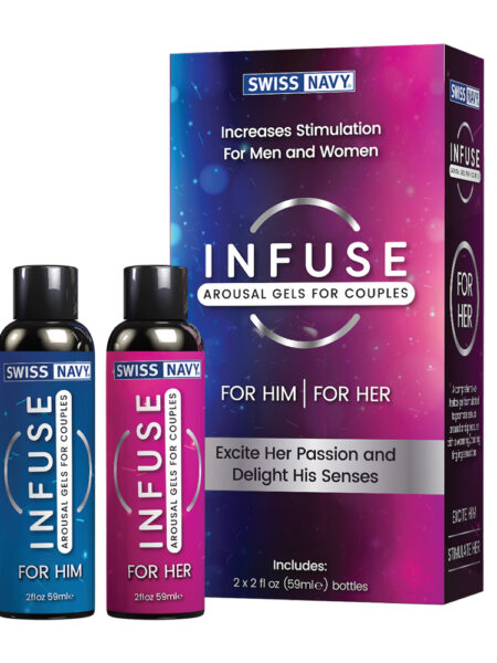 Swiss Navy Infuse 2-In-1 Arousal Gel For Him & Her 50 ml.