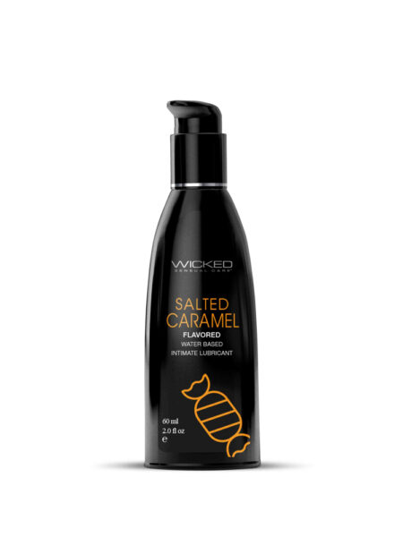 Wicked Aqua Salted Caramel Lube 2 oz.