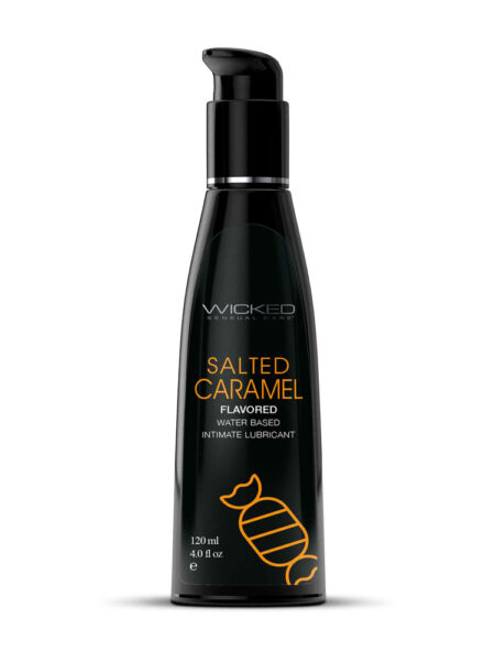 Wicked Aqua Salted Caramel Lube 4 oz.