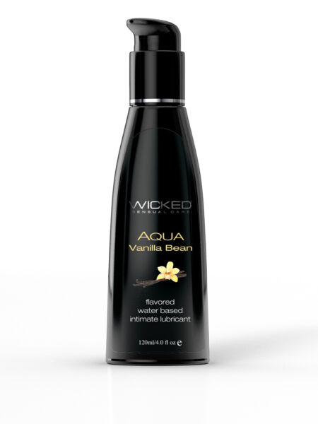 Wicked Aqua Vanilla Bean Lube 4 oz.