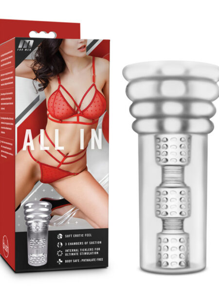 M For Men All In Clear Masturbator