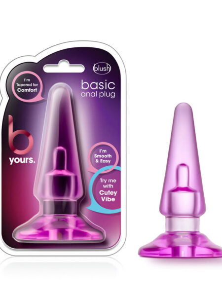 B Yours Basic Anal Plug Pink
