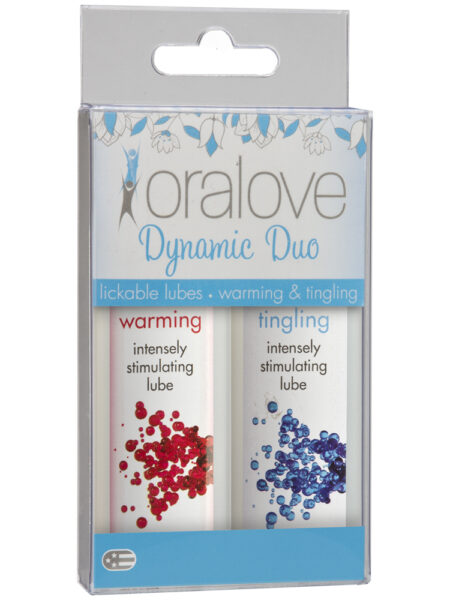 Oralove Dynamic Duo Warming & Tingling 2 Pack