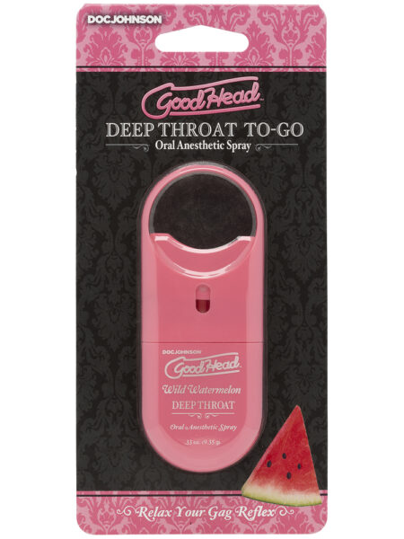 Goodhead Deep Throat Spray To-Go Wild Watermelon .33 oz.