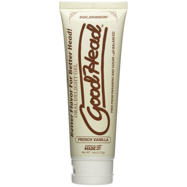 Goodhead Oral Delight Gel French Vanilla 4 oz. Tube - Image 2