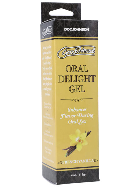 Goodhead Oral Delight Gel French Vanilla 4 oz. Tube