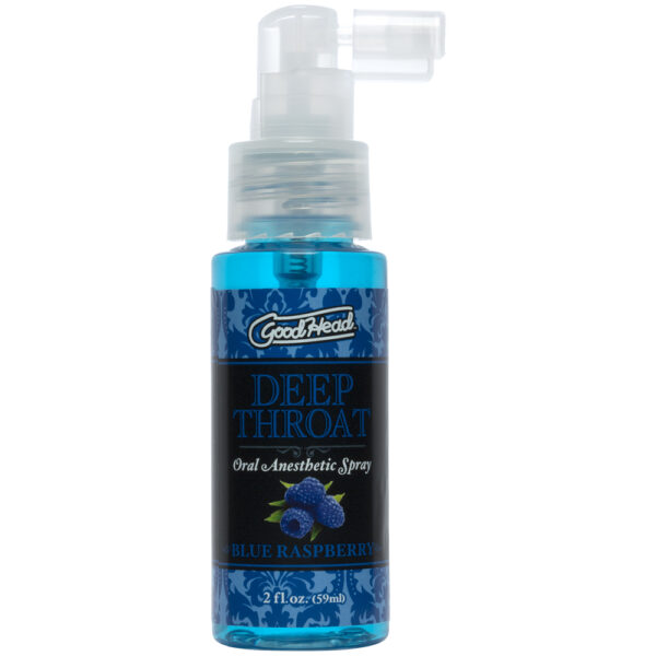 Goodhead Deep Throat Spray Blue Raspberry 2 oz. - Image 2