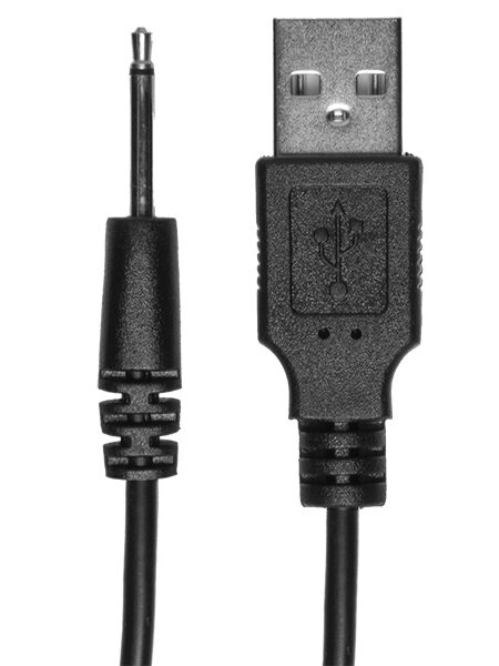USB Pin Charger Cord Black