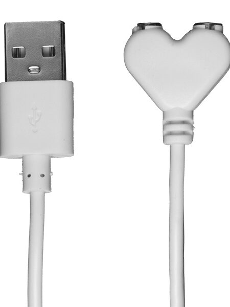 USB Magnetic Charger Cord (Ivibe Select Iplease) White