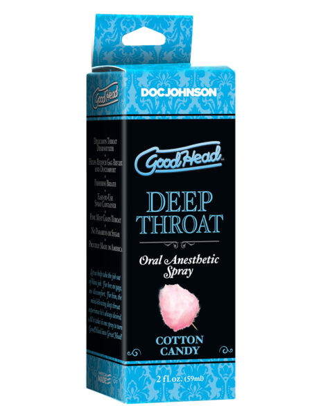 Goodhead Deep Throat Spray Cotton Candy 2 oz.