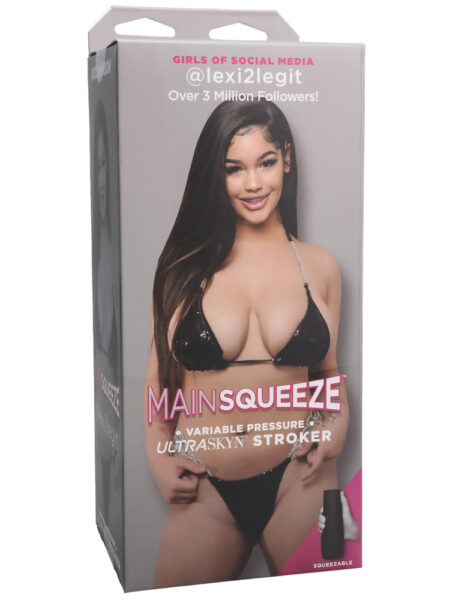 Main Squeeze Girls Of Social Media @Lexi2Legit Ultraskyn Stroker Pussy Caramel