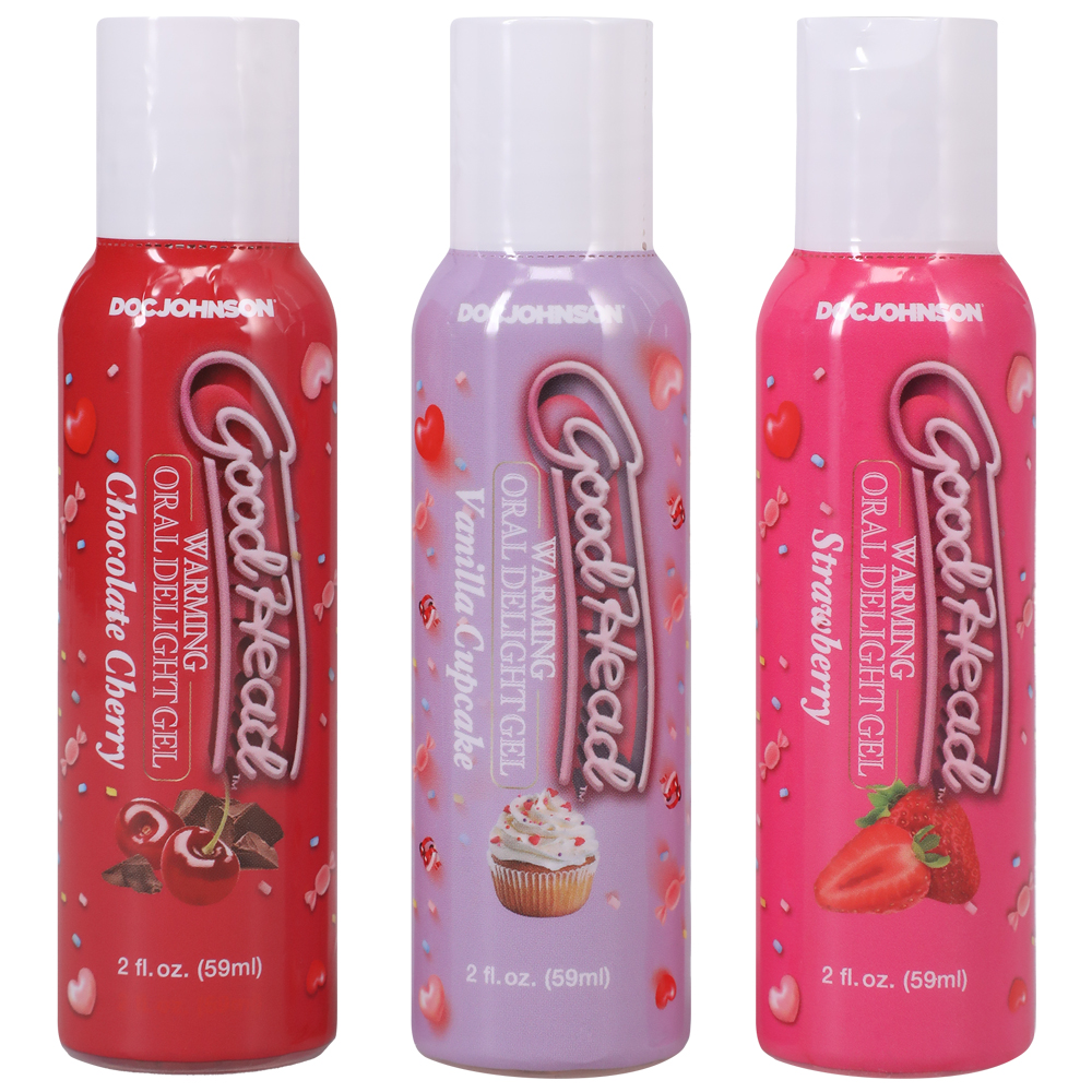 Goodhead Warming Oral Delight Gel 3 Pack 2 Oz Pleasure Zone 
