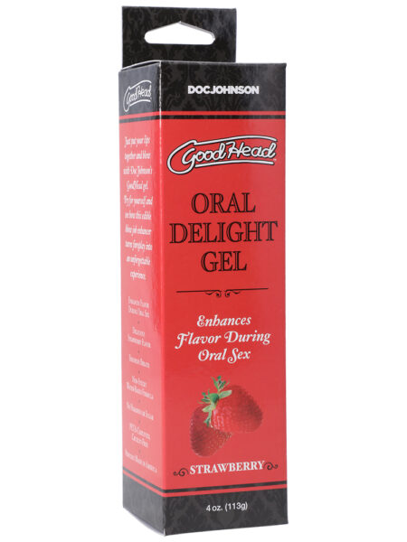 Goodhead - Oral Delight Gel - Sweet Strawberry