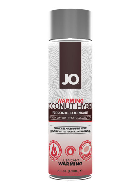 Jo Silicone Free Hybrid Lubricant With Coconut - Warming 4 oz.