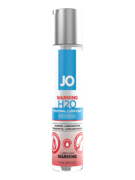 Jo H2O Warming Water-Based Lubricant 1 oz.